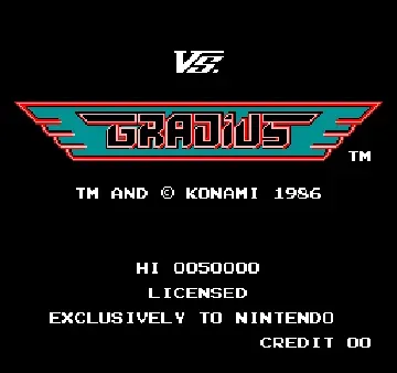 Vs. Gradius-MAME 2003